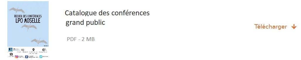 catalogue des conférences
